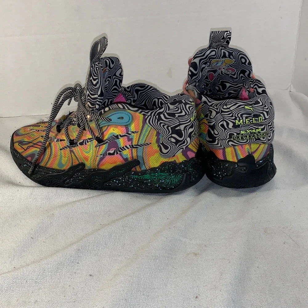 Puma x Dexter’s Laboratory MB.03 Multicolor Swirl Pattern Sneakers